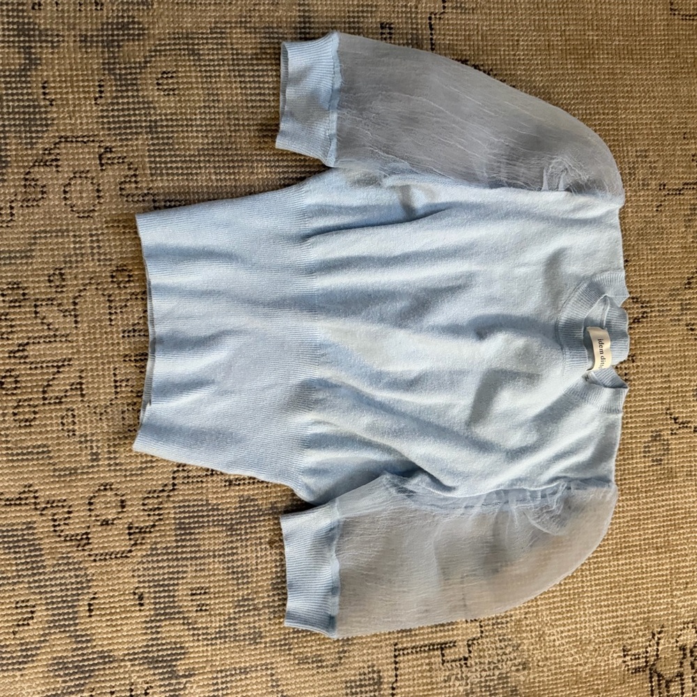Elegant Blue Women's Top